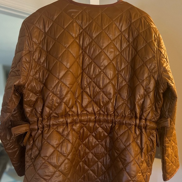 LOFT Brown Quilted Jacket - Picture 3 of 6